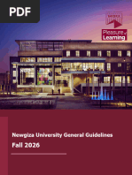 AUC Admissions and Scholarship Guide | PDF | University And College ...