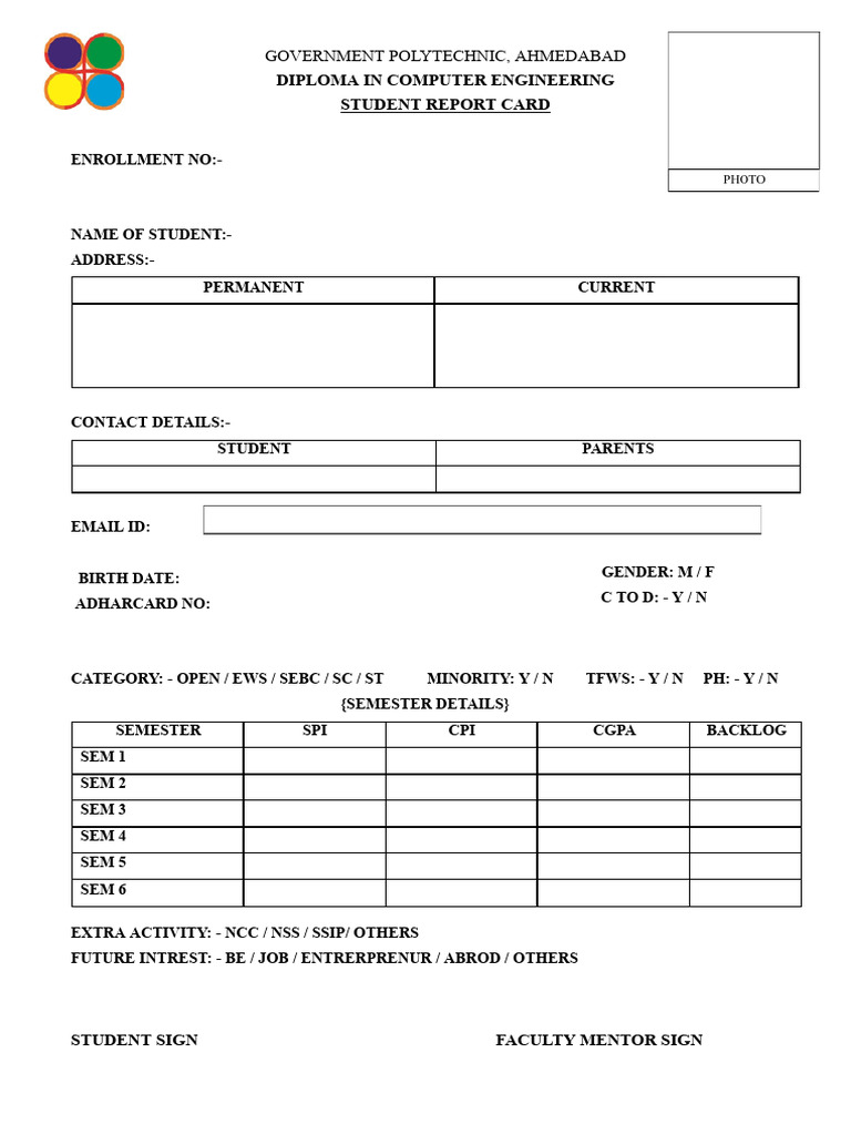 Mentoring Form | PDF