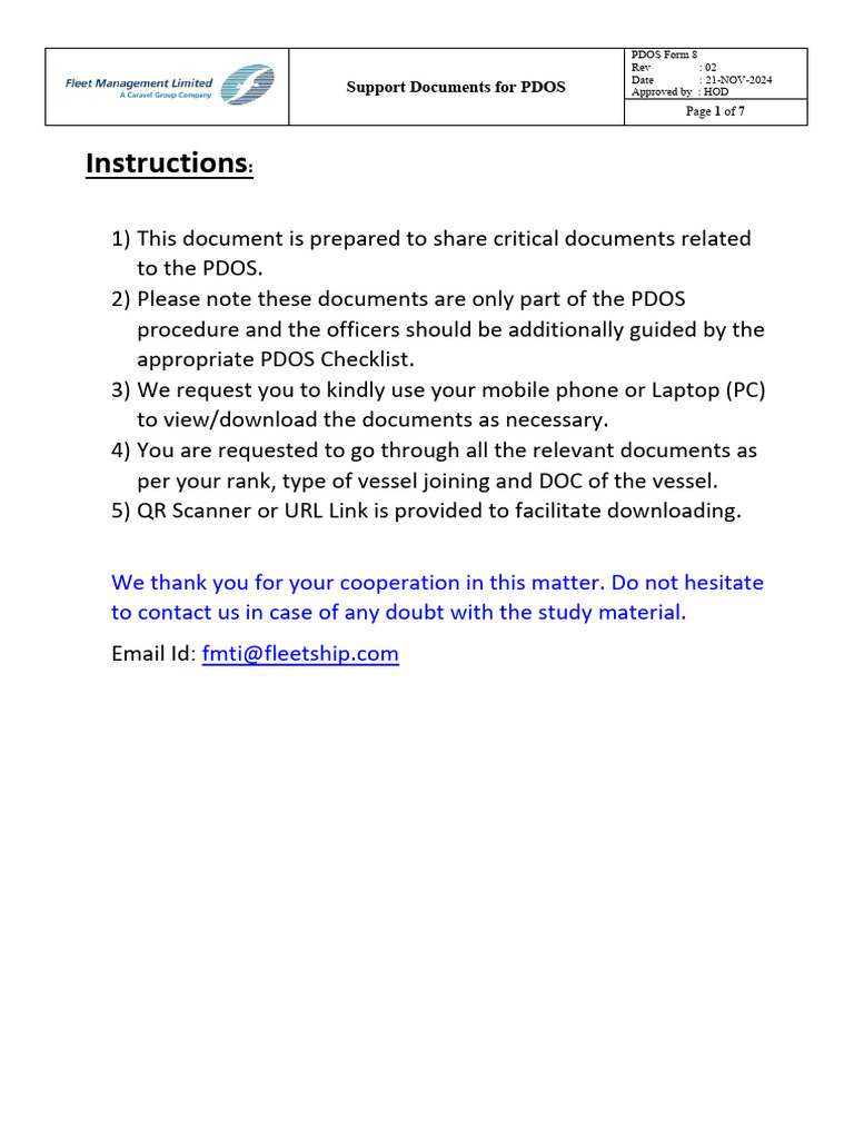 Supporting Documents For PDOS Interaction - QR Code Contents | PDF ...