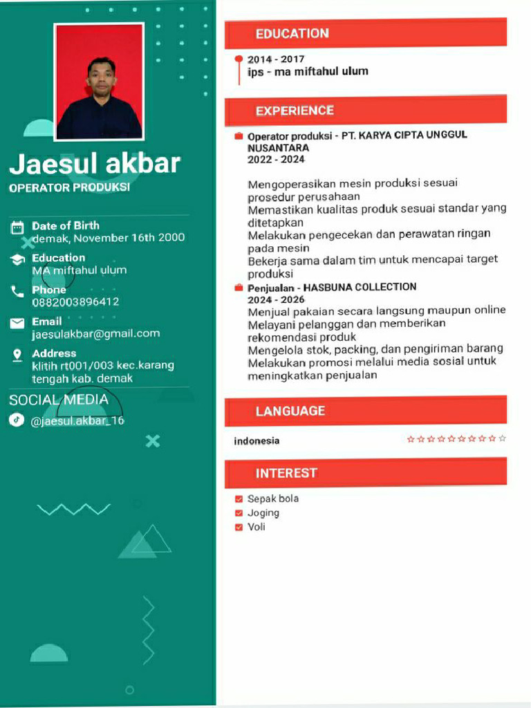 CV Scan | PDF