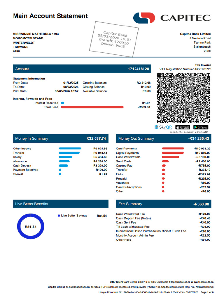 Account Statement 1 260309 111736 | PDF