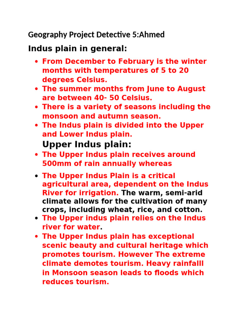 Geography Project Detective 5 Ahmed | PDF | Agriculture | Irrigation