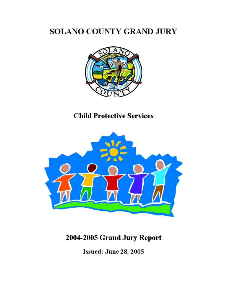 Solano County 2004-05 Grand Jury, Child Protective Services, 2005 | PDF