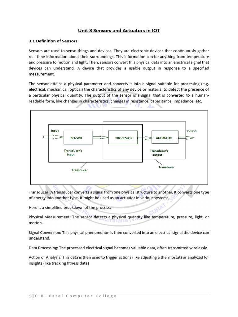IOT Unit 3 CBPCC | PDF
