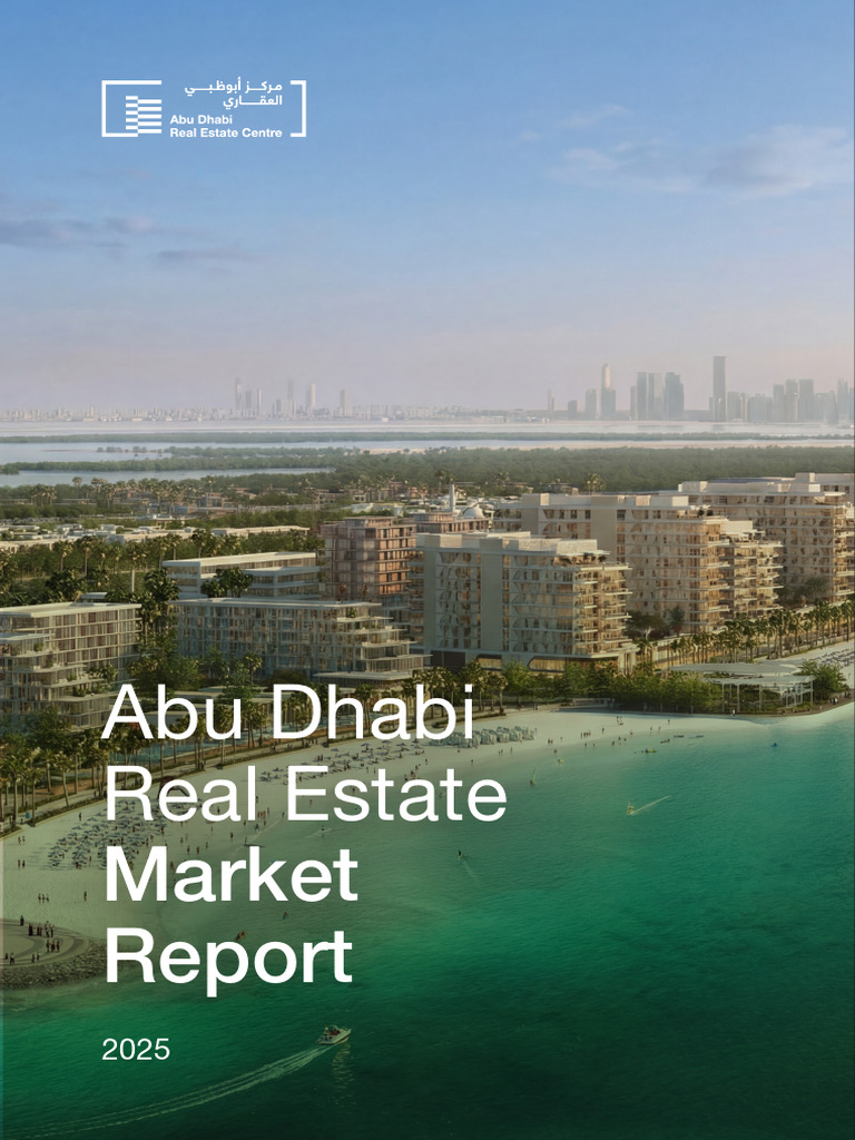 2025 Abu Dhabi Real Estate Report ADREC | PDF