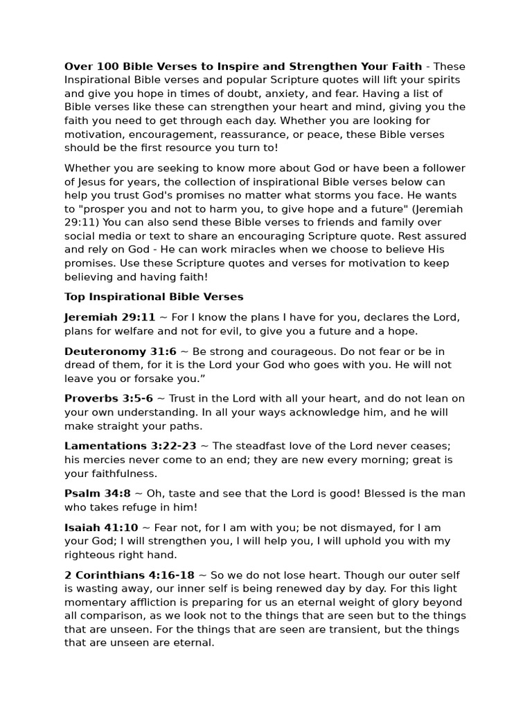 Bible | PDF