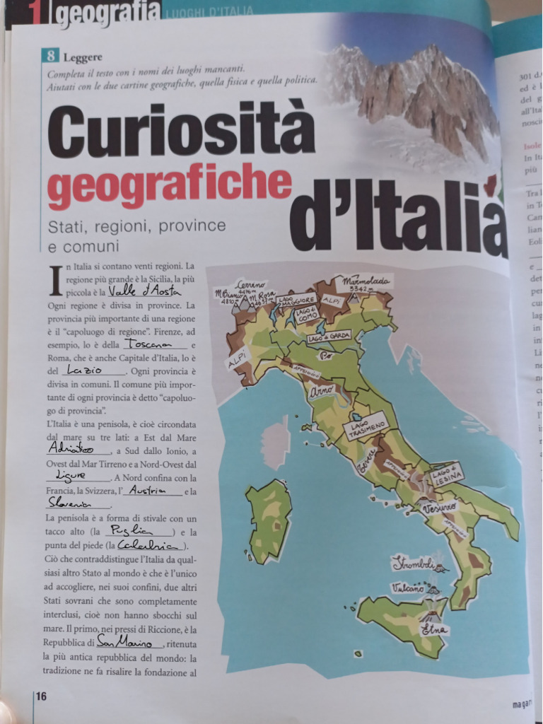 Curiosità Geografiche | PDF