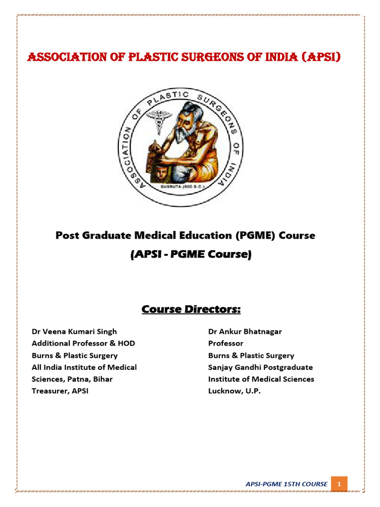 15th APSI - PGME Guidelines - PG - 12-13th March 2026 | PDF