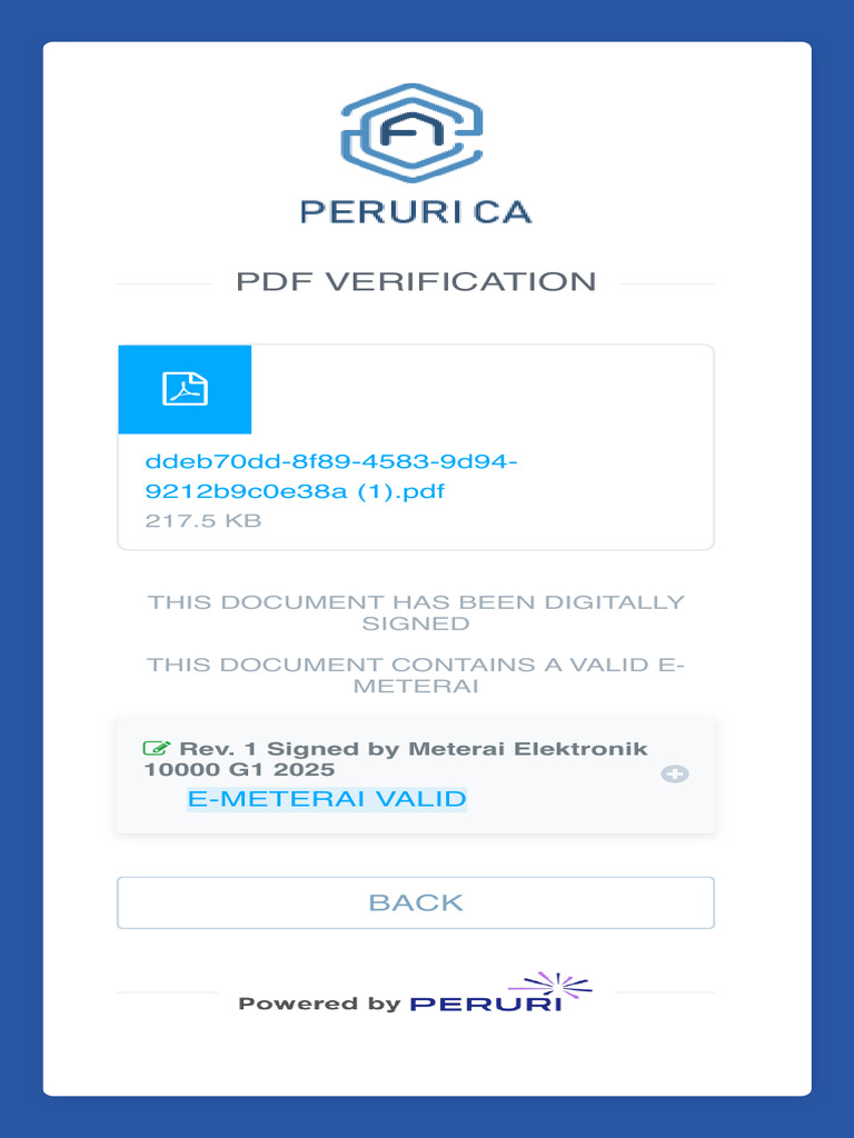 Peruri CA - PDF Verification | PDF