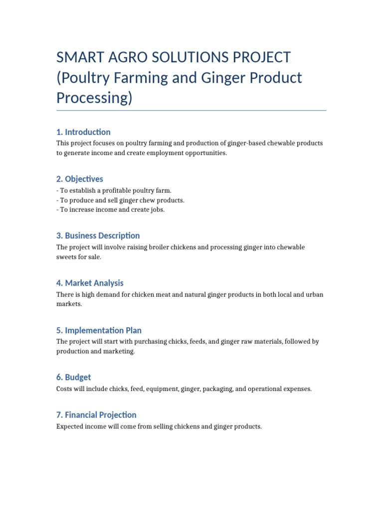Smart Agro Project | PDF