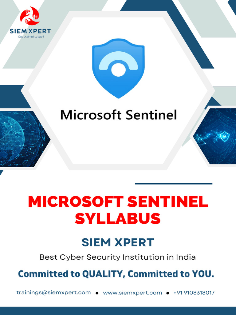 Syllabus - Microsoft Azure Sentinel Training - SIEMXPERT | PDF | Cloud ...