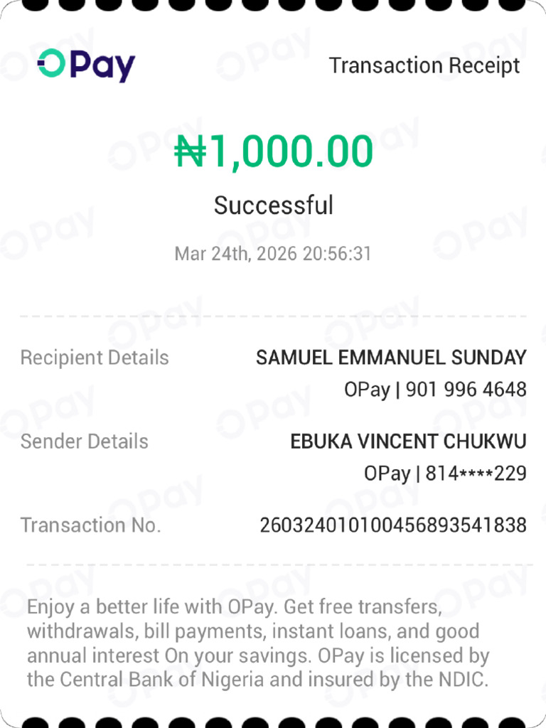 Transaction Receipt-260324010100456893541838 | PDF