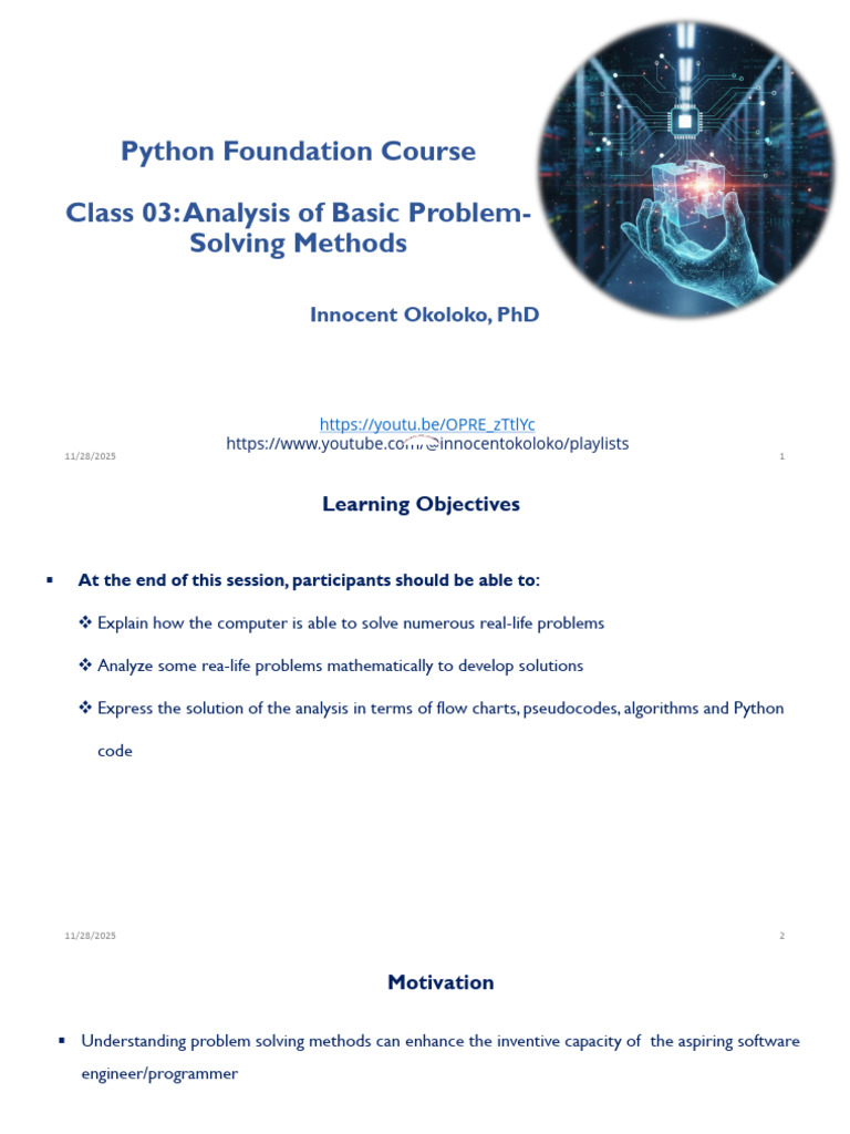 (PFC-2026-03) Analysis of Basic Problem Solving Methods | PDF | Ascii ...