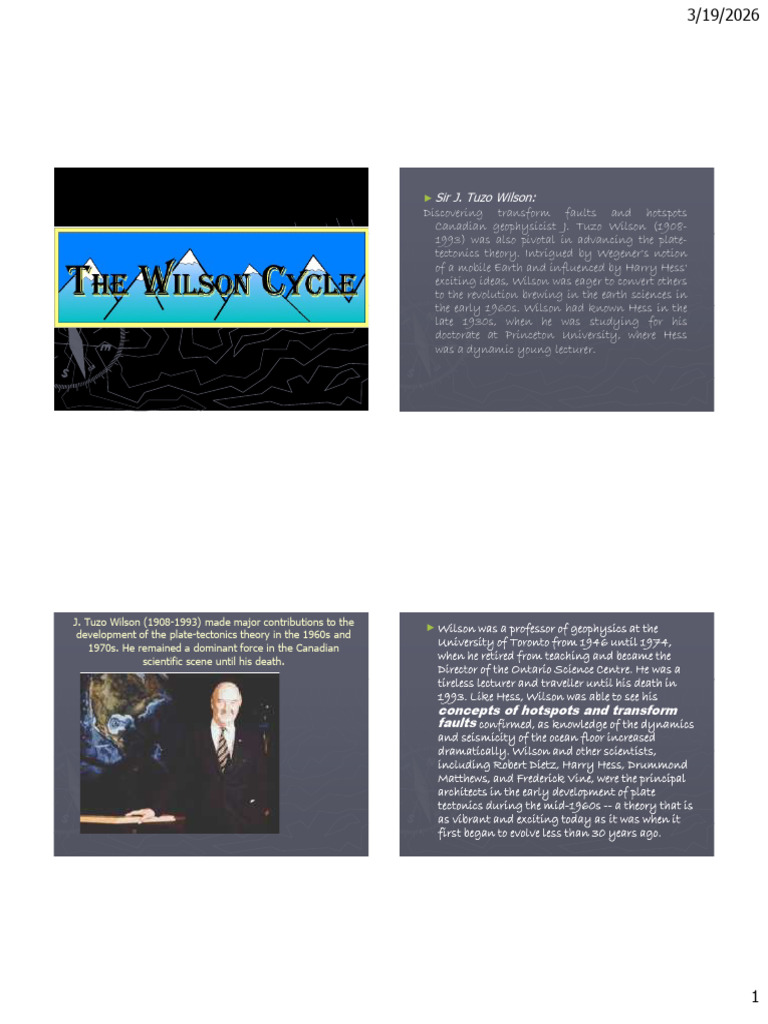 GD Notes 3 2026 | PDF | Magma | Sedimentary Rock