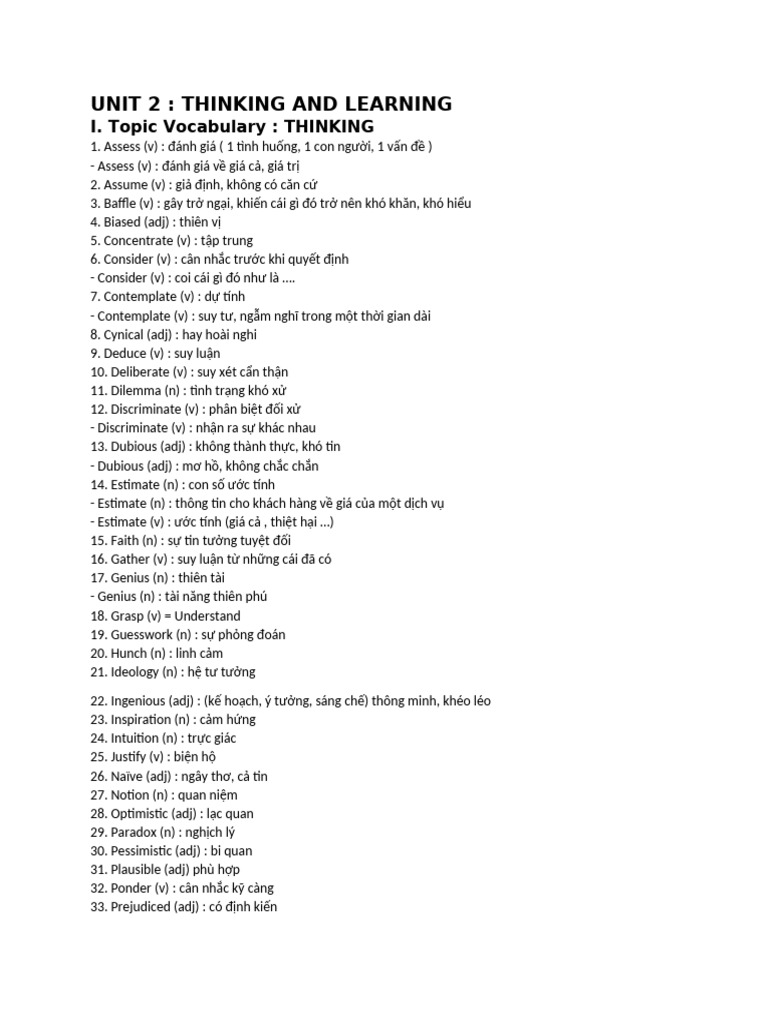 UNIT 2 Des c1c2 | PDF