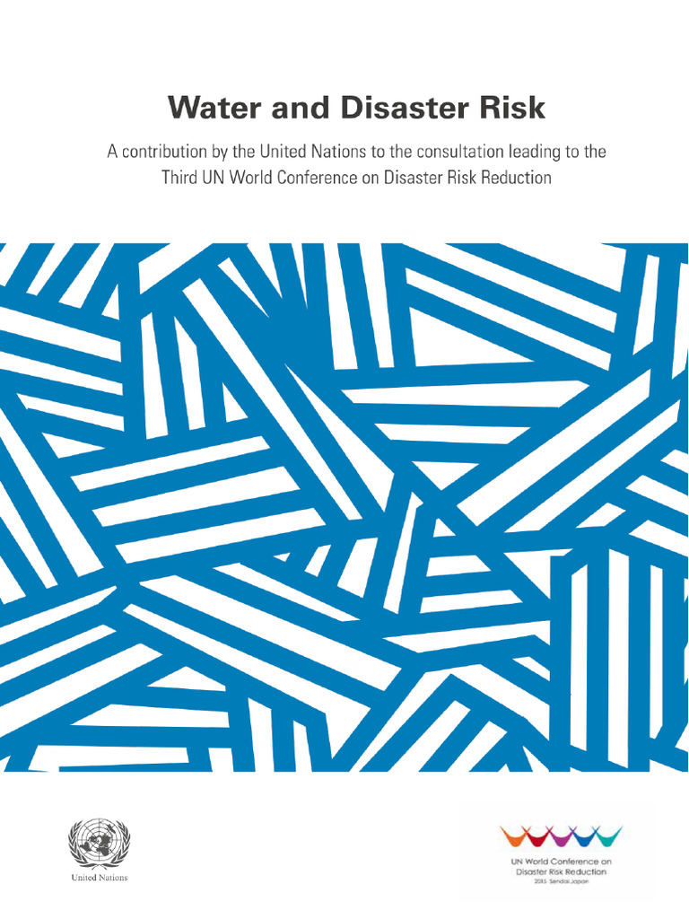 Water and Disaster Risk | PDF | Disaster Risk Reduction | Climate Change