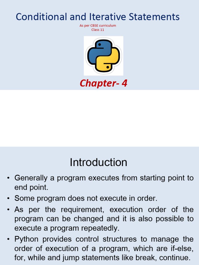 Xi Cs c8 Flow of Control | PDF | Control Flow | Mathematical Logic
