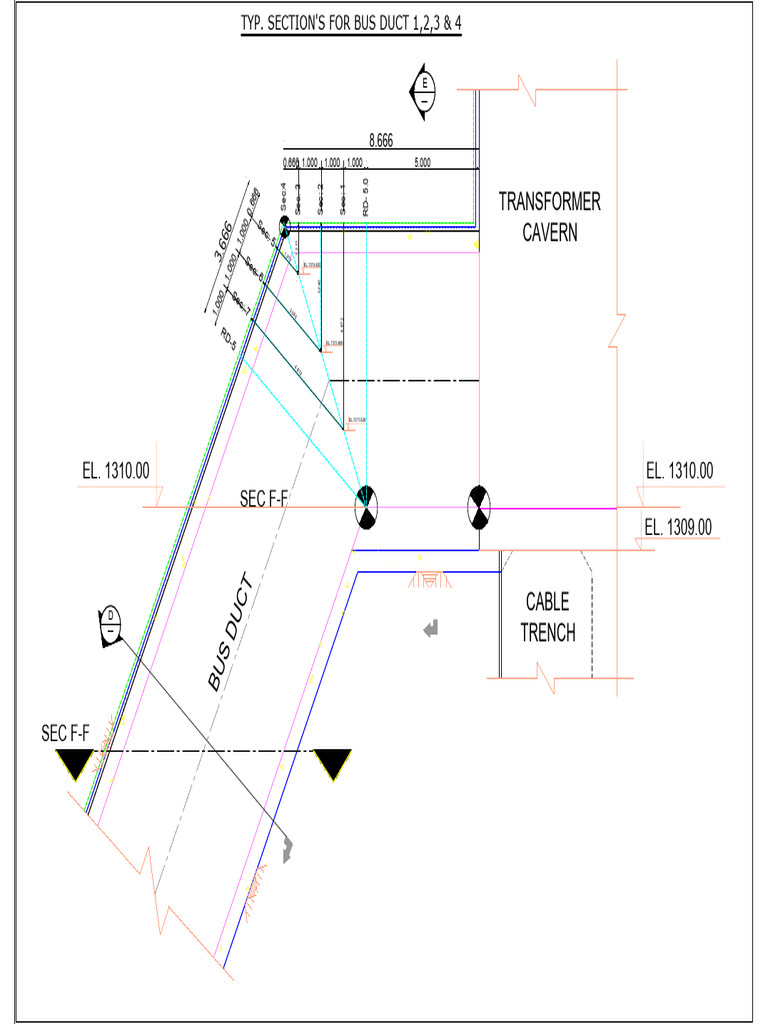 BUS Duct Inclined Cross Section | PDF