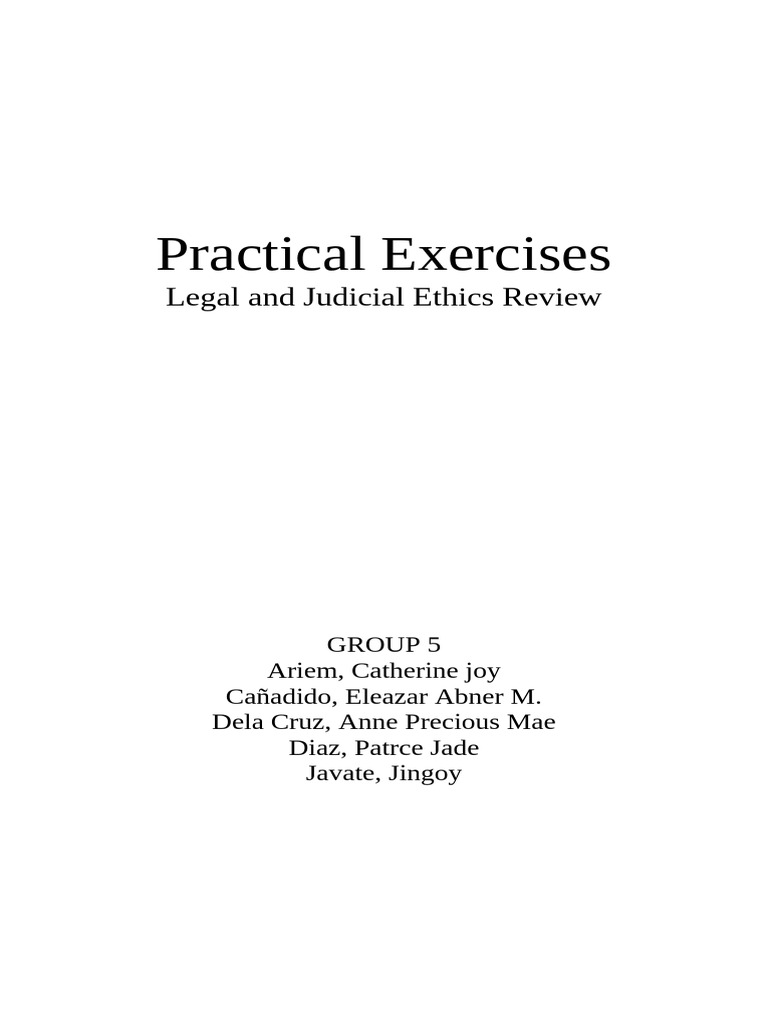 Practical Exercises | PDF | Lease | Promissory Note