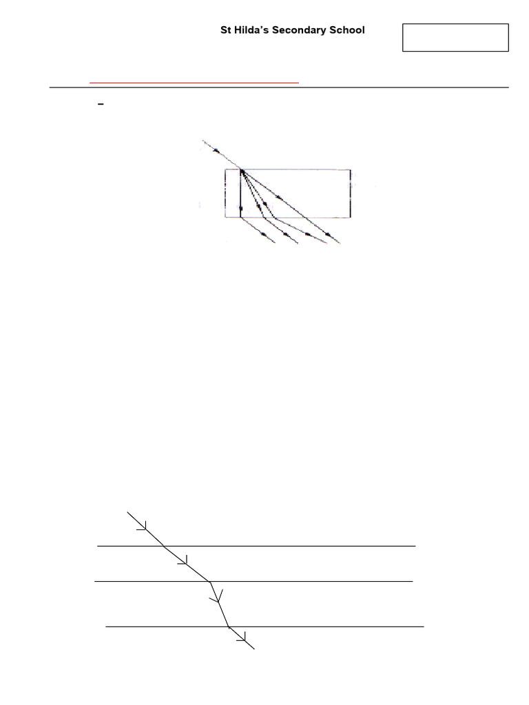 6091 Phy - Worksheet Chapter 12.2 Refraction Ans | PDF | Refraction ...