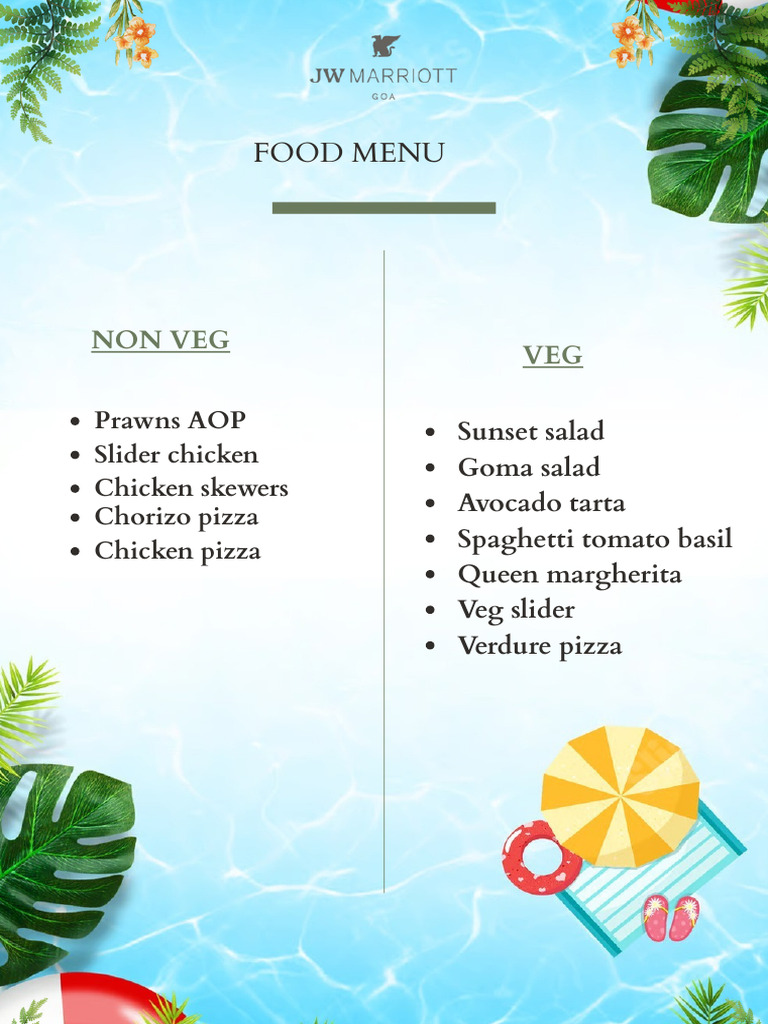 Food Menu | PDF