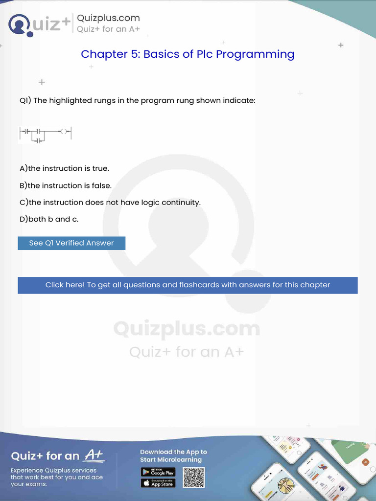 The Highlighted Rungs in The Program Rung Shown Indicate Tb534400 | PDF ...