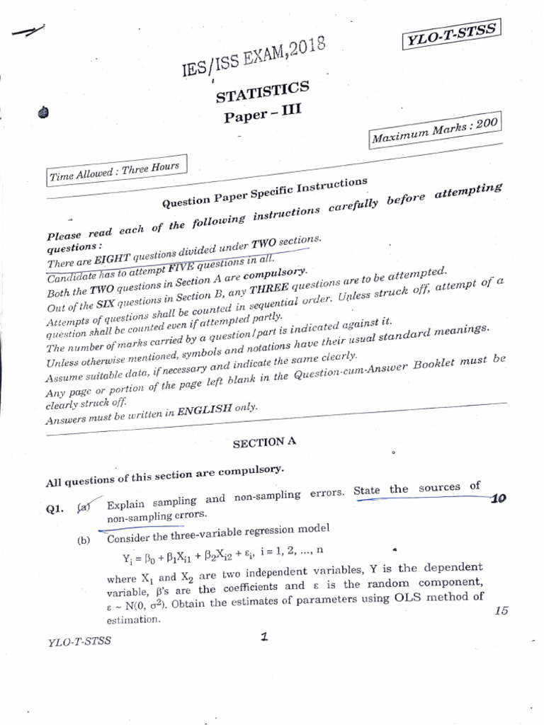 Paper 3 - 2018 | PDF