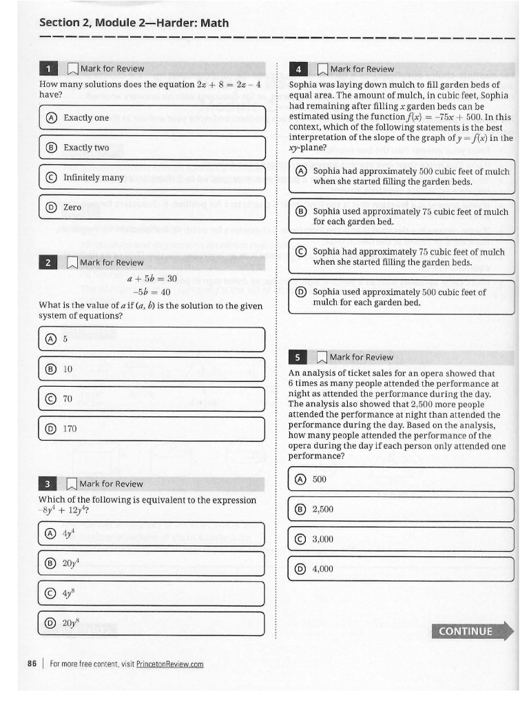 SAT Math | PDF