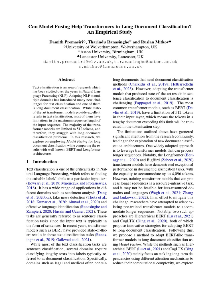 Long Document | PDF | Machine Learning | Learning
