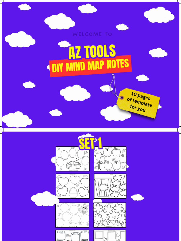 Simple Mind Map Notes (SET 1) | PDF