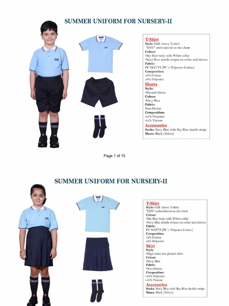 Revised School Uniform | PDF
