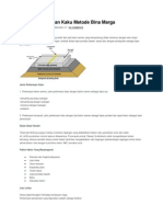 Desain Perkerasan Kaku Metode Bina Marga