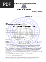 Z56 Bank Form for Salary Payment | PDF