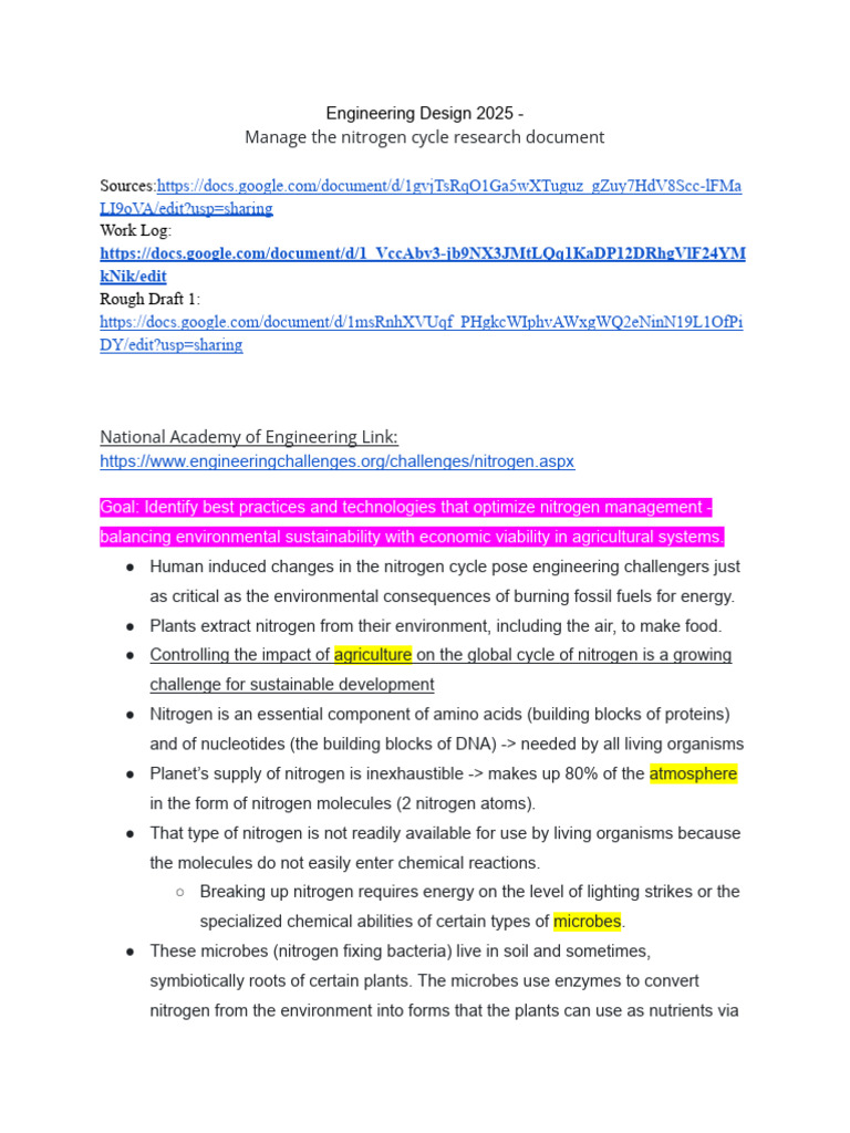 TSA Engineering Design | PDF | Fertilizer | Soil