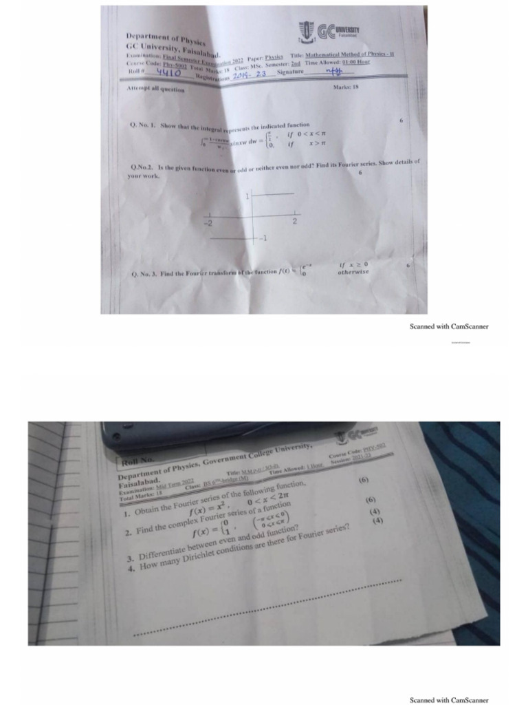 MMP II Papers | PDF