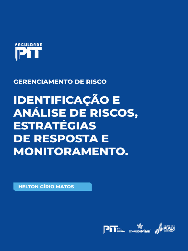 Apostila Aula 7 Projetos Gerenciamento de Riscos | PDF | Estudo de caso