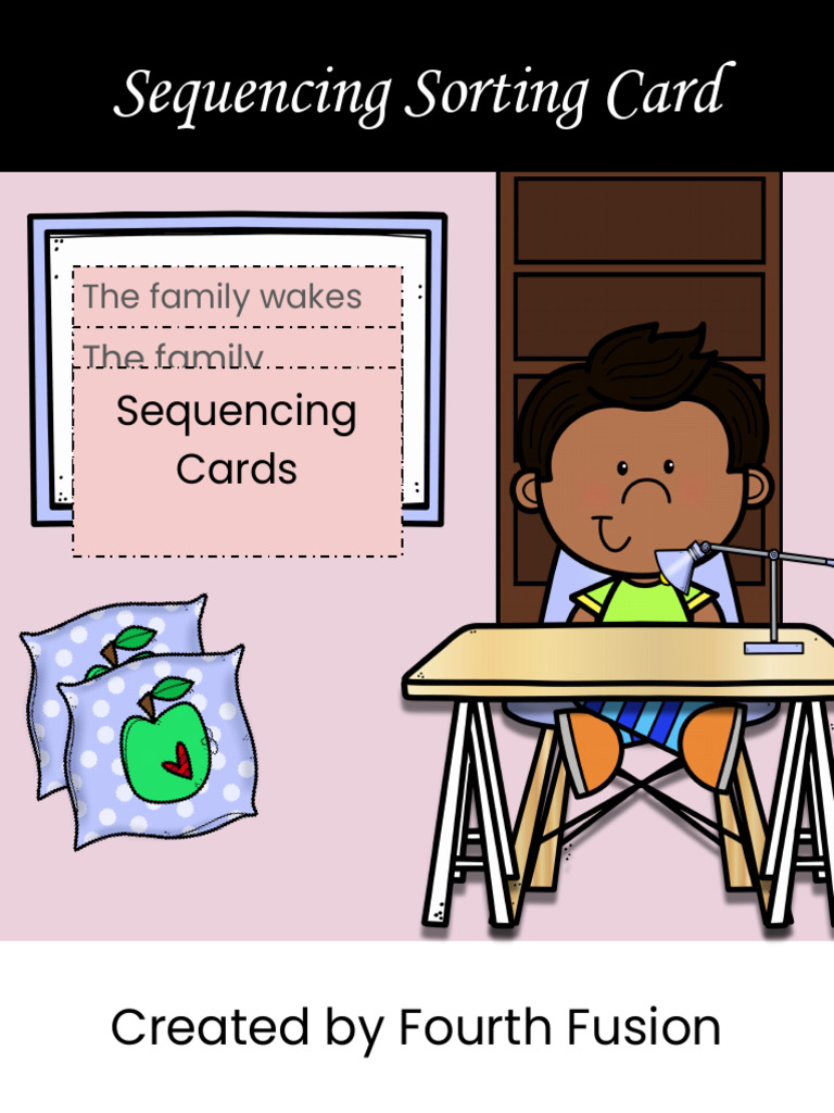 Sequencing Sorting Card: Created by Fourth Fusion | PDF | Storytelling ...