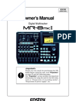 Mr8mk2 Owners Manual