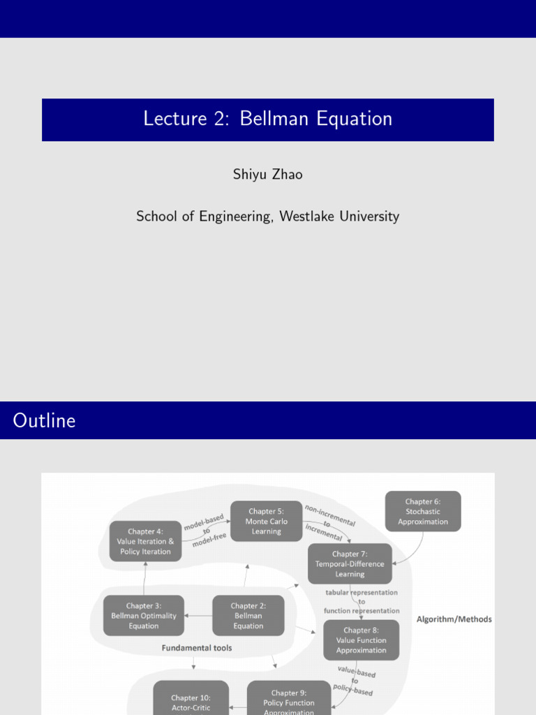 L2 Bellman Equation | PDF | Random Variable | Expected Value