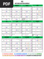 DTD2 Schedule Overview 2025-2026 | PDF