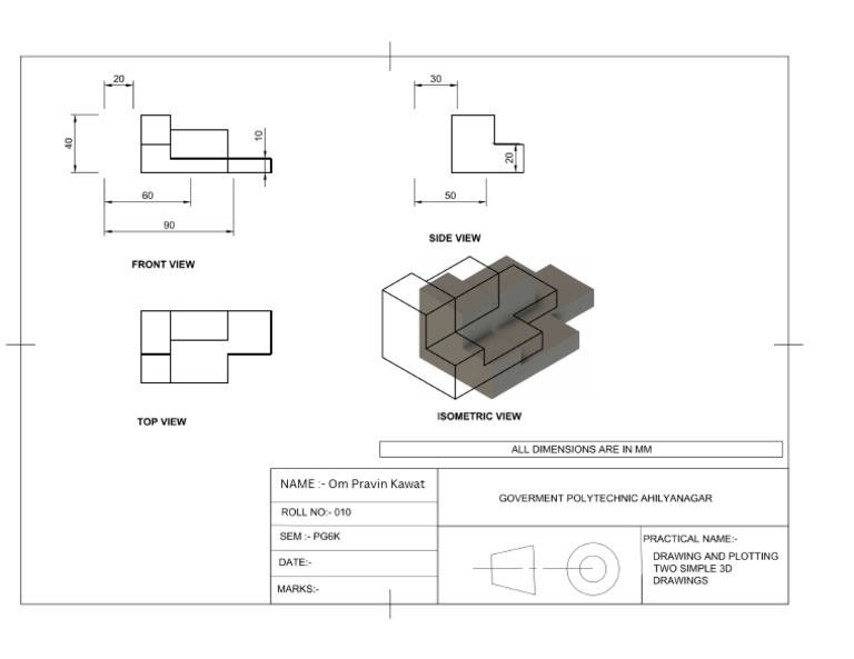 Rasik 3d 3.2 Drawing PDF | PDF