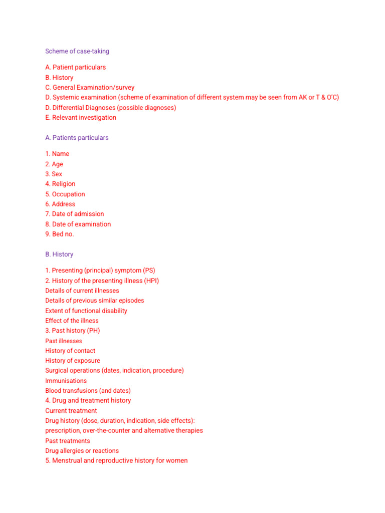 1.clinical Methods History Gen Survey | PDF | Blood Pressure | Pulse