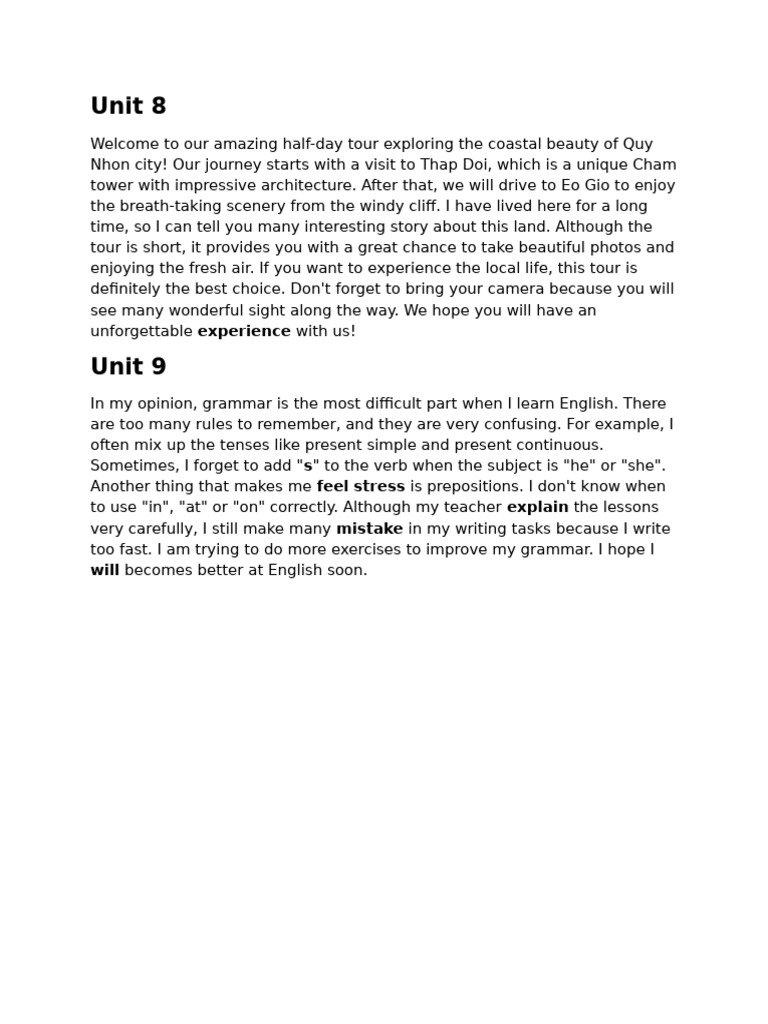 Unit 8 | PDF