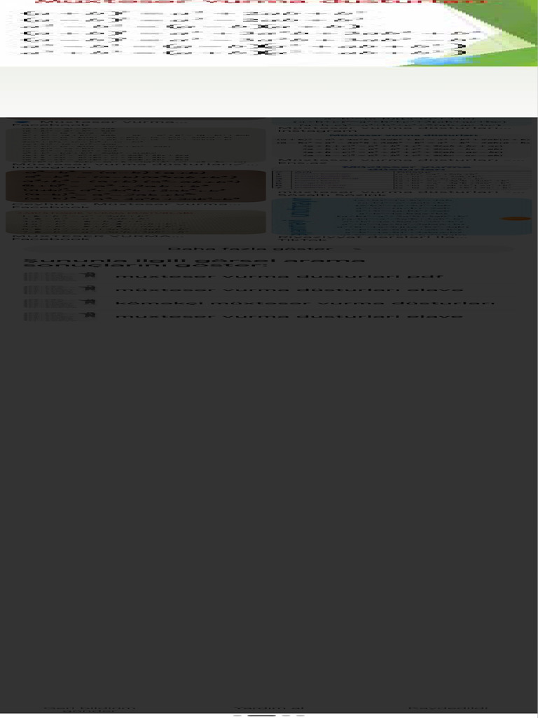 Muxteser Vurma Dusturlari - Google'Da Ara | PDF