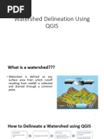 Google Earth Pro: Watershed Management Guide | PDF | Drainage Basin | Area