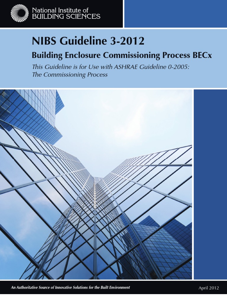 NIBS Guideline 32012 Building Enclosure Commissioning Process