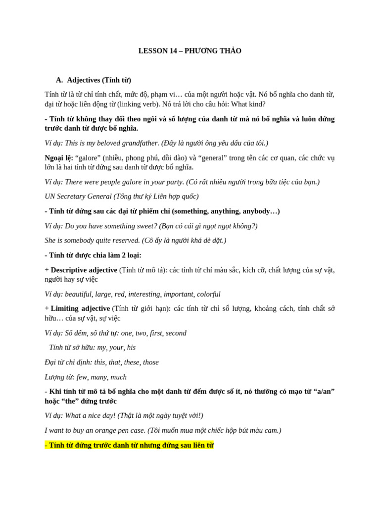 Lesson 14 | PDF