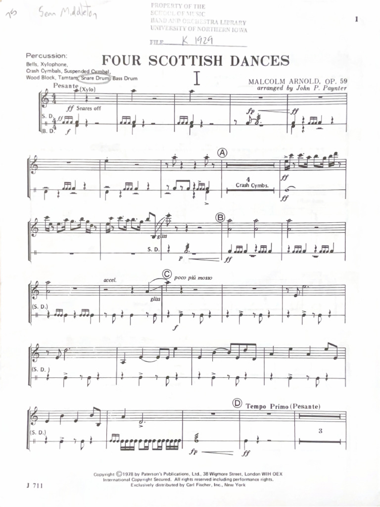 Four Scottish Dances | PDF