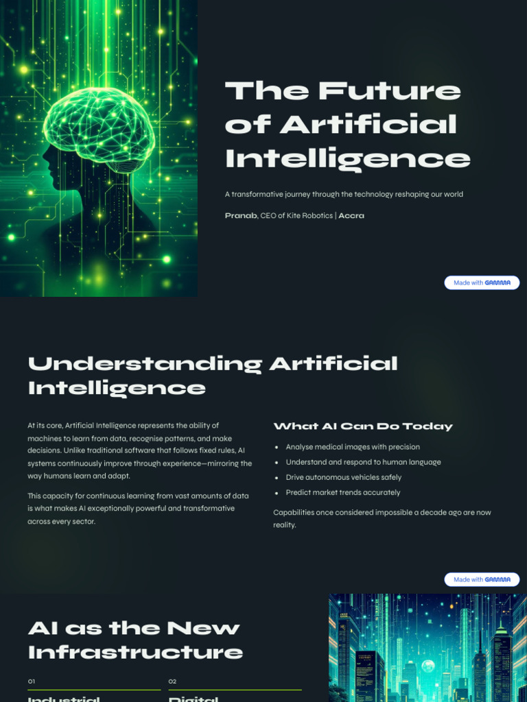 The Future of Artificial Intelligence | PDF | Artificial Intelligence ...
