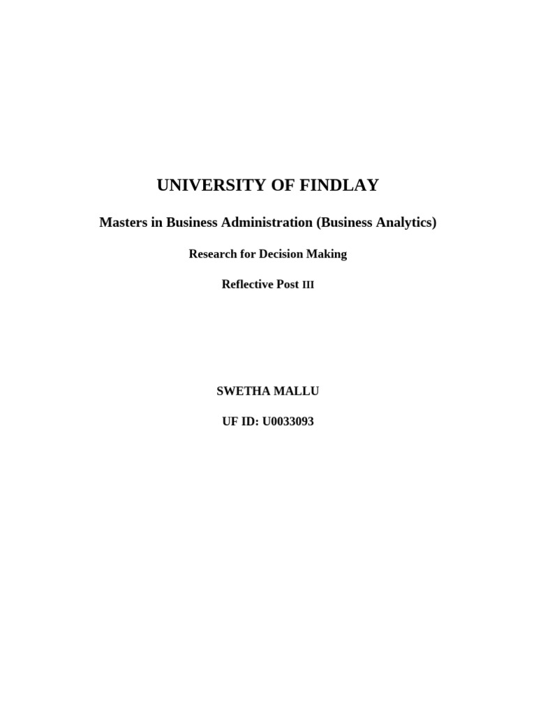 Reflective Post 2 | PDF | Qualitative Research | Data